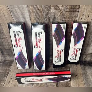 Ballet Is Fun TurnBoard - lot of 5 (2 Pink, 1 Blue, 2 Violet Glitz)